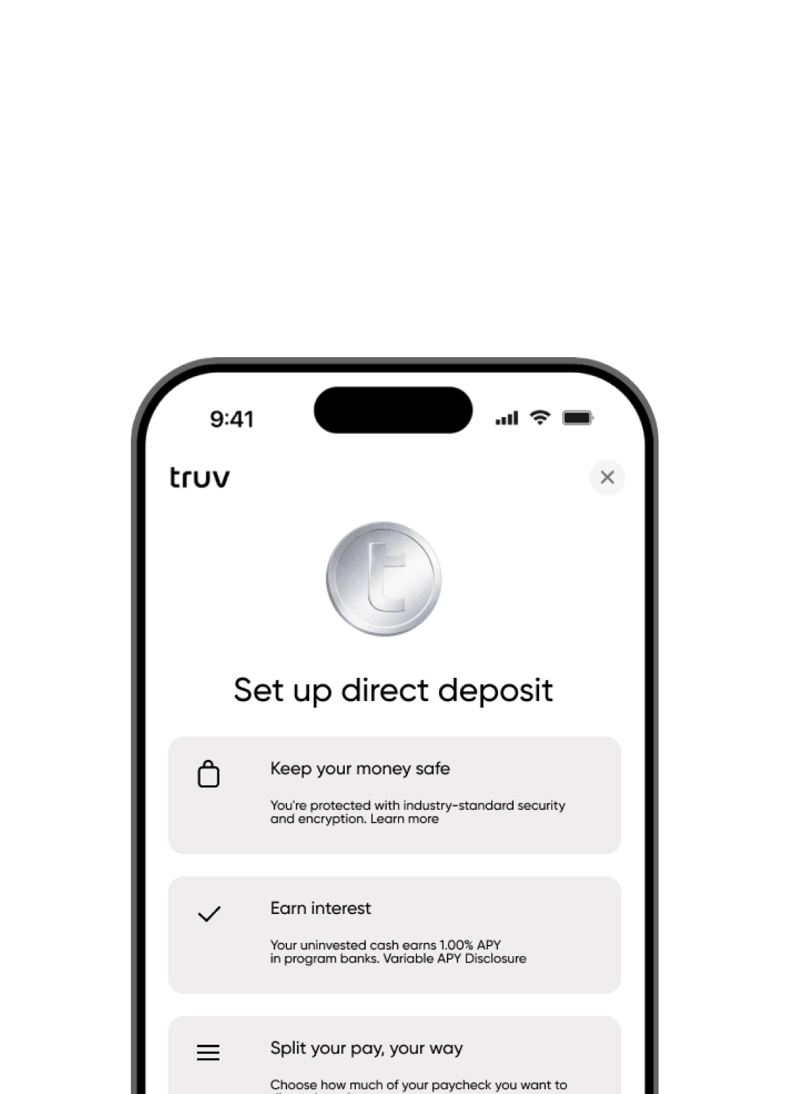Flexible deposit allocation